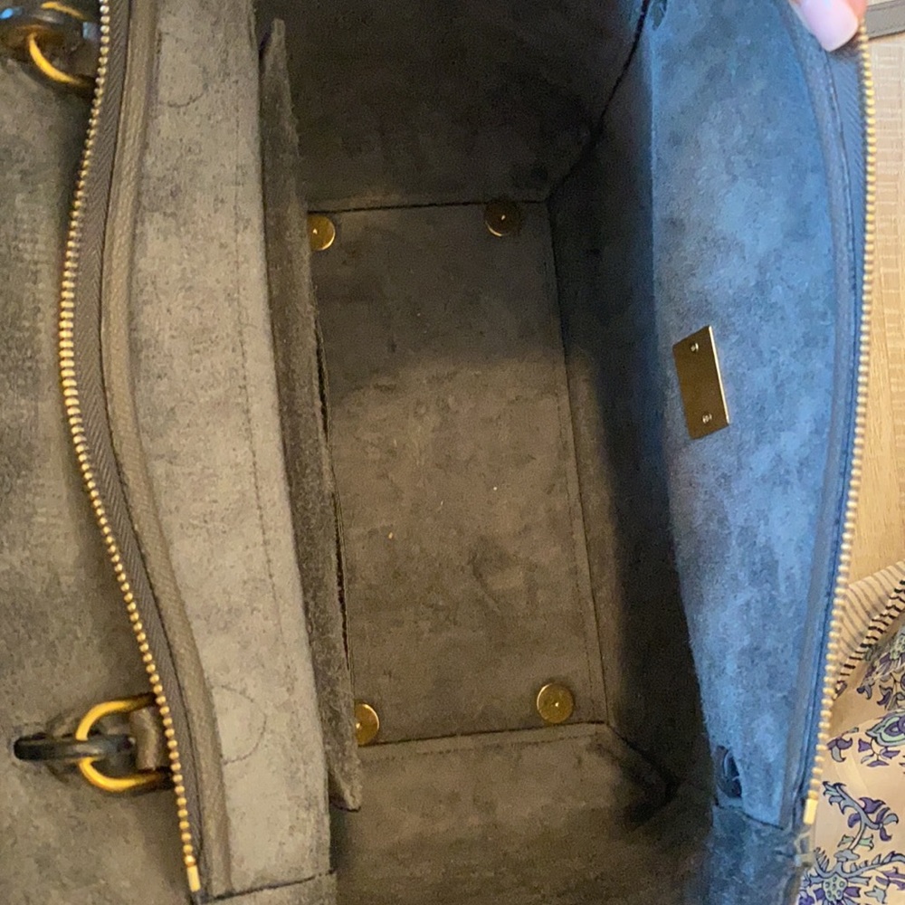 Celine Mini Belt Bag in grey - Picture 4 of 10